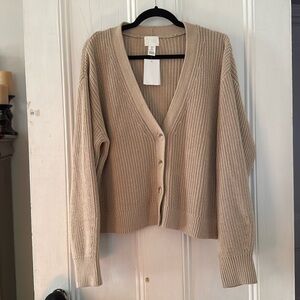 NWT HM Rib - Knit Cardigan